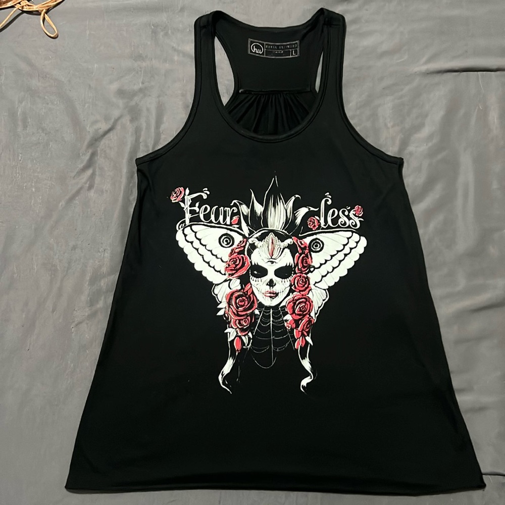 Graphic tank top